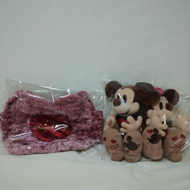 Disney(ディズニー)のレア　ミッキーマウス&ミニーマウス　バッグ エンタメ/ホビーのおもちゃ/ぬいぐるみ(キャラクターグッズ)の商品写真