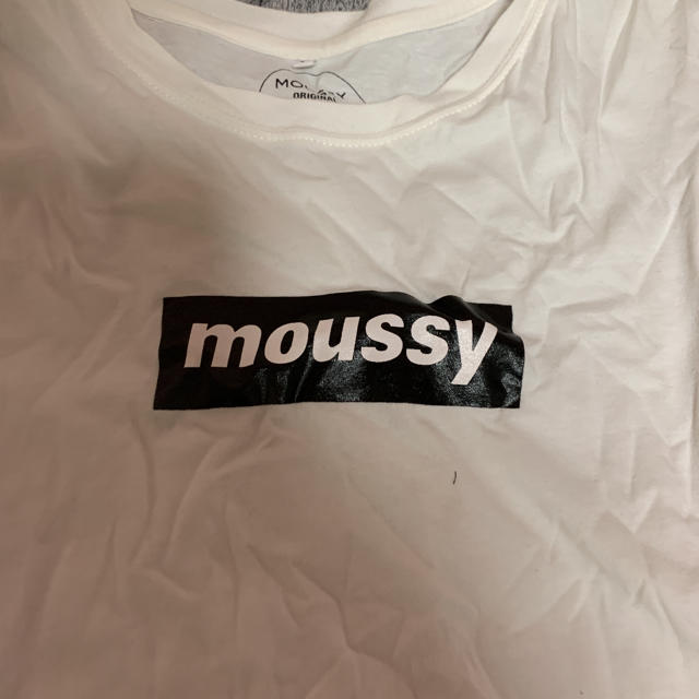 moussy(マウジー)のmoussy レディースのトップス(Tシャツ(半袖/袖なし))の商品写真