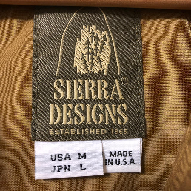 SIERRA DESIGNS(シェラデザイン)のSIERRA DESIGNS  MILITARY ANORAK メンズのジャケット/アウター(マウンテンパーカー)の商品写真