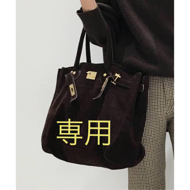 SITA PARANTICA/シータパランティカ Suede Tote Bag