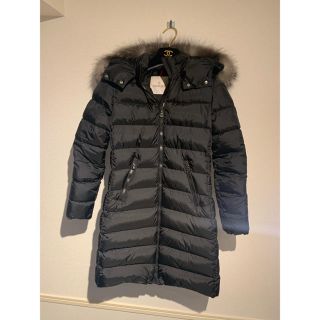 モンクレール(MONCLER)のABELLE 美品　モンクレール moncler ブラック 12A(ダウンジャケット)