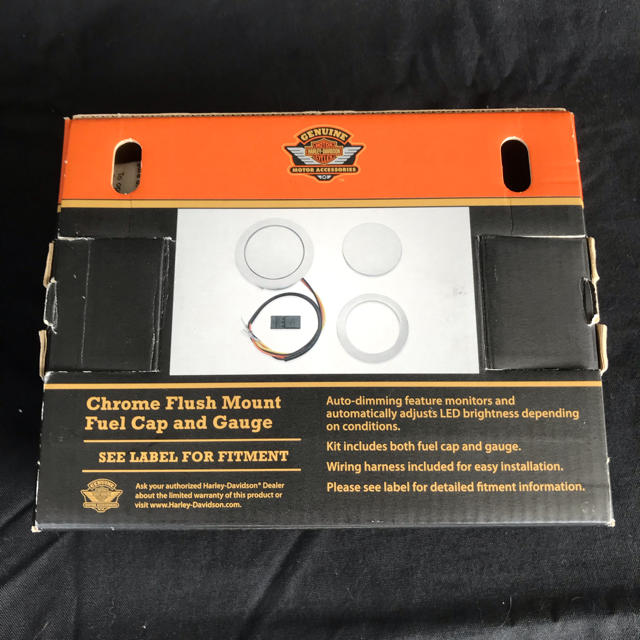 パーツ 新品 ハーレー 純正 フラッシュマウントフューエルキャップ