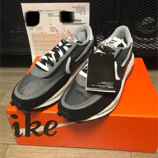 サカイ(sacai)のNike LD Waffle Sacai Black サカイ　26cm(スニーカー)