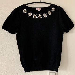 トッカ(TOCCA)の【美品】TOCCA ビジューニット【3シーズンOK】(ニット/セーター)