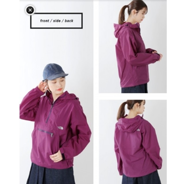 PURPLEサイズTHE NORTH FACE＊COMPACT ANORAK