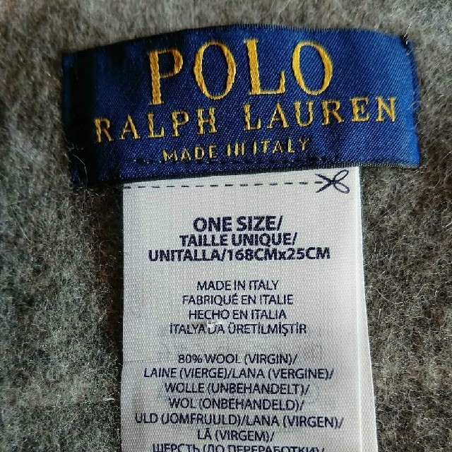 POLO RALPH LAUREN(ポロラルフローレン)のポロラルフローレン マフラー メンズのファッション小物(マフラー)の商品写真