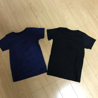 イオン(AEON)のPEACE FIT サイズ 100 黒　紺　2枚セット(Tシャツ/カットソー)