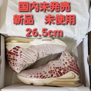 ナイキ(NIKE)の【ナイキ レブロン 17 PRM】 NIKE LEBRON 17(スニーカー)