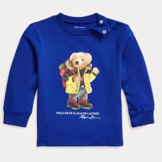 ポロラルフローレン(POLO RALPH LAUREN)のポロラルフローレン　スキー　ポロベア　ロングTシャツ　90(Tシャツ/カットソー)