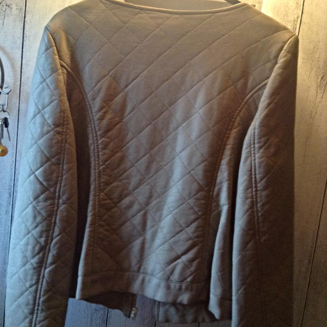 MINIMUM(ミニマム)のノーカラージャケット 革ジャケ レディースのジャケット/アウター(ノーカラージャケット)の商品写真