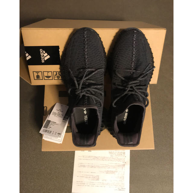 28.0cm yeezy boost 350 v2 black