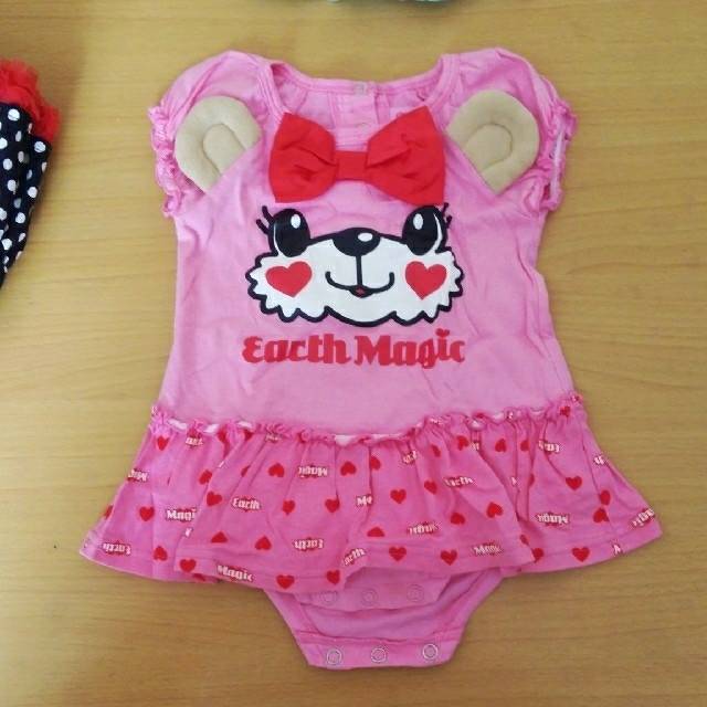 EARTHMAGIC(アースマジック)の値下げ！No.1　EARTHMAGIC　サイズ全て80 キッズ/ベビー/マタニティのベビー服(~85cm)(Ｔシャツ)の商品写真