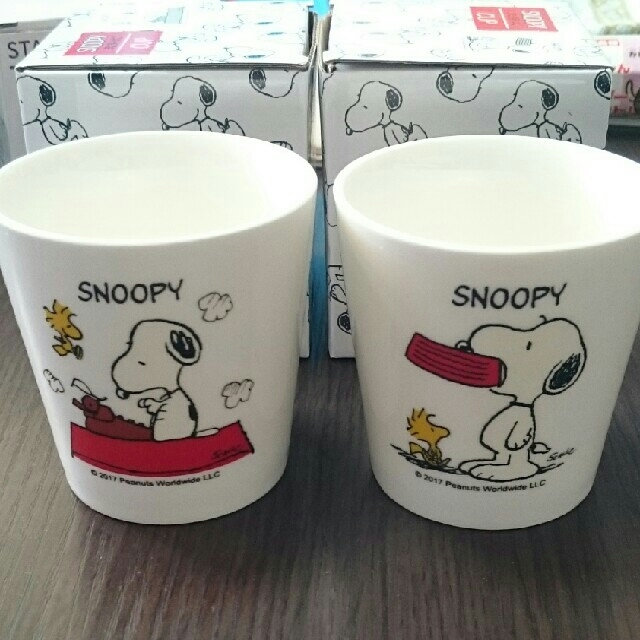 Snoopy スヌーピー カップ ２個セットの通販 By Bepopo S Shop スヌーピーならラクマ