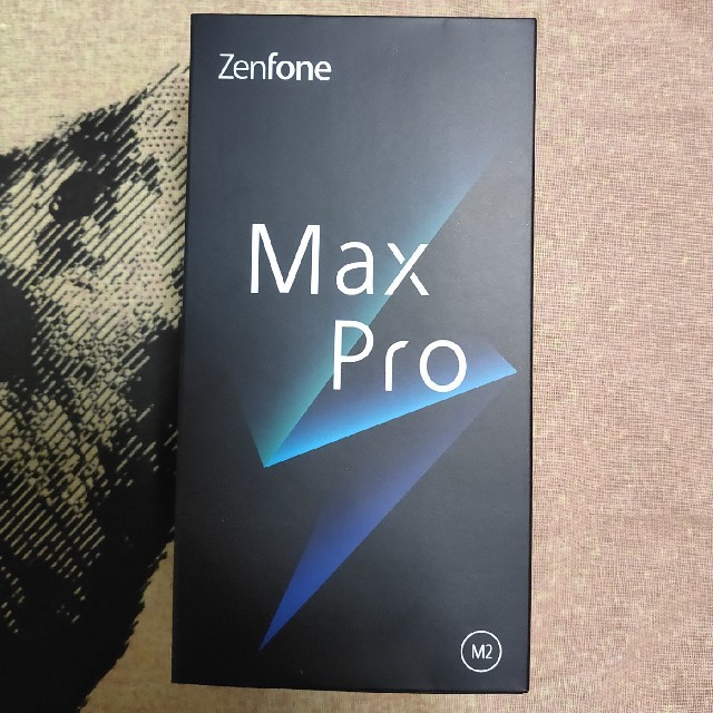 国内正規品 ASUS　Zenfone Max Pro M2 ミッドナイトブルー
