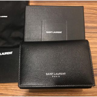 サンローラン(Saint Laurent)のサンローラン  キーケース ブラック 美品(キーケース)