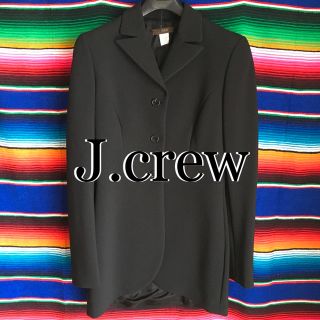 ジェイクルー(J.Crew)のJ.CREWジェイクルーUS限定テーラード3つボタンロングジャケット２(テーラードジャケット)