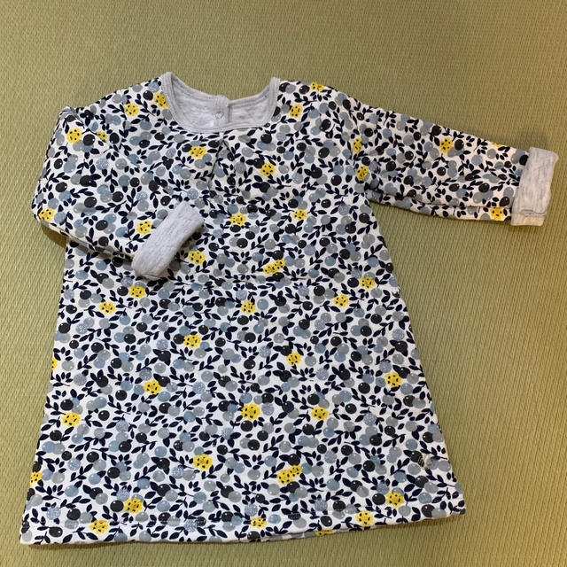 PETIT BATEAU(プチバトー)のプチバトー ワンピース キッズ/ベビー/マタニティのベビー服(~85cm)(ワンピース)の商品写真