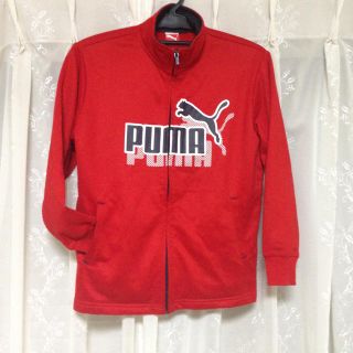 プーマ(PUMA)の前あき  男の子  140  トレーナー生地のカーディガン  子供服(カーディガン)