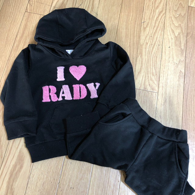 Rady(レディー)のちびrady セットアップ❤️ キッズ/ベビー/マタニティのキッズ服女の子用(90cm~)(その他)の商品写真