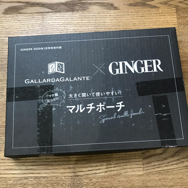 GALLARDA GALANTE(ガリャルダガランテ)のGinger 1月号 付録 レディースのファッション小物(ポーチ)の商品写真