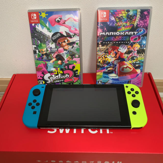 任天堂 Switch 本体+ソフト2本セット