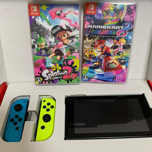 任天堂 Switch 本体+ソフト2本セット 任天堂 Switch 本体+ソフト2本セット