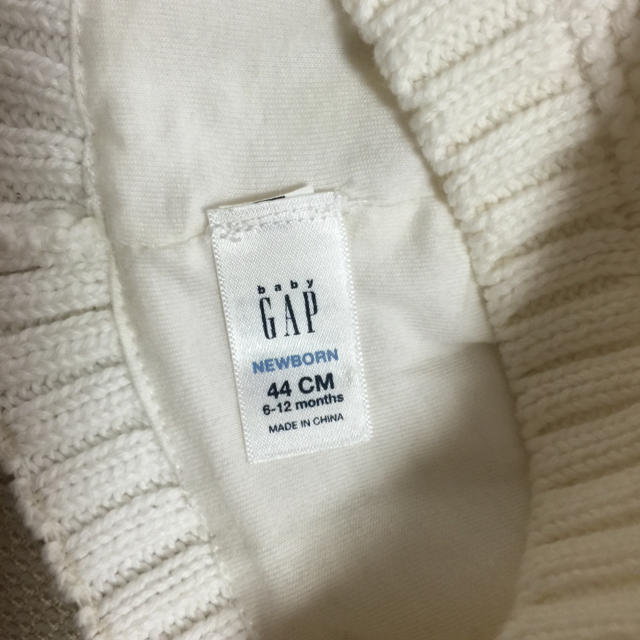 babyGAP(ベビーギャップ)のbabygap ニット帽子 キッズ/ベビー/マタニティのこども用ファッション小物(帽子)の商品写真