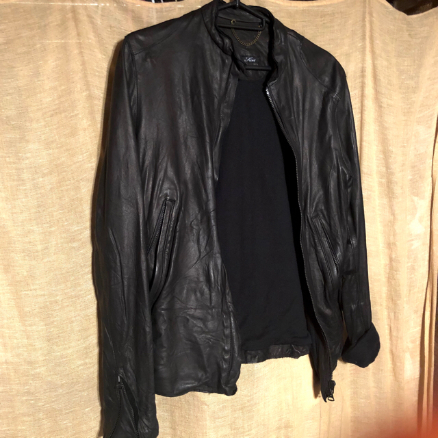 ブラック系,Sファッションデザイナー jonnlynx 初期ライダースジャケット レザージャケット ライダースジャケット  レディースブラック系S￥16,900-www.dawajen.bh