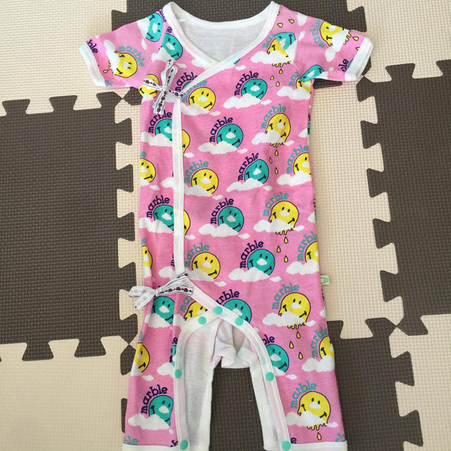 JAM(ジャム)のスマイルくん肌着 キッズ/ベビー/マタニティのベビー服(~85cm)(肌着/下着)の商品写真