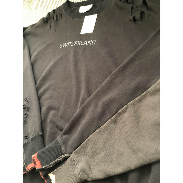 SUNSEA(サンシー)のstein 19SS oversized rebuild sweat メンズのトップス(スウェット)の商品写真