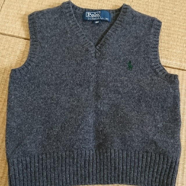 POLO RALPH LAUREN(ポロラルフローレン)のラルフローレン　ニットベスト キッズ/ベビー/マタニティのベビー服(~85cm)(ニット/セーター)の商品写真