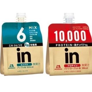 モリナガセイカ(森永製菓)の36袋セットinゼリー ミックス18袋／プロテイン10000(プロテイン)