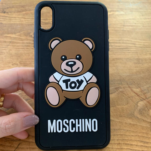 MOSCHINO(モスキーノ)の美品　モスキーノ  正規品iPhoneケース　XsMax スマホ/家電/カメラのスマホアクセサリー(iPhoneケース)の商品写真