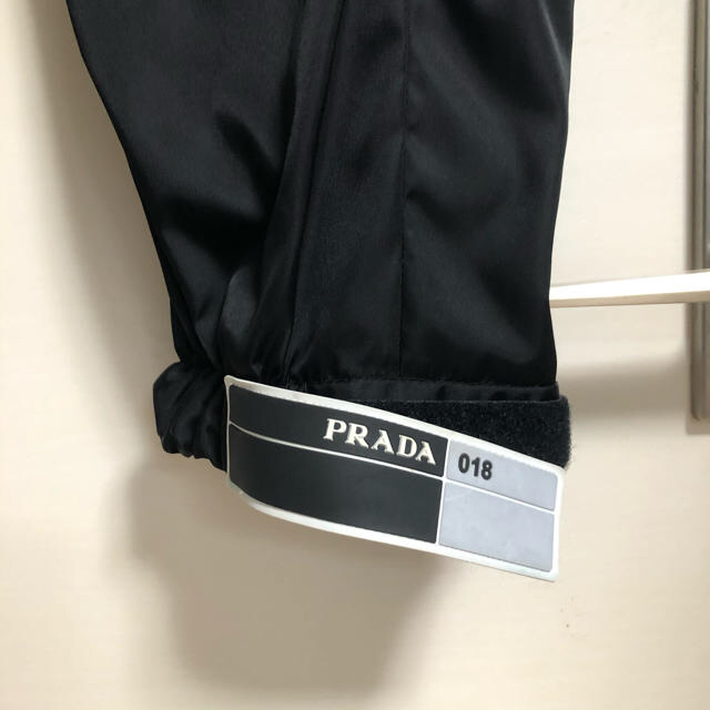 ウエスト平置き…35Prada 18ss Nylon Logo Pant ナイロンパンツ