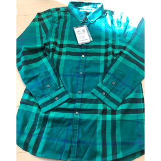 バーバリー(BURBERRY)の160 バーバリー　チェックシャツ　定番(Tシャツ/カットソー)