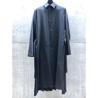 ヨウジヤマモト(Yohji Yamamoto)の【Ground Y 】プリーツ ステンカラーコート コート(ステンカラーコート)