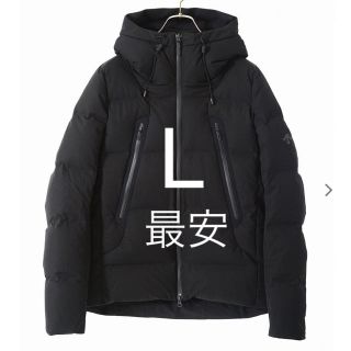 デサント(DESCENTE)の水沢ダウン マウンテニア ブラック L(ダウンジャケット)