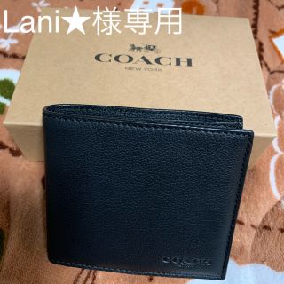 コーチ(COACH)の新品未使用　コーチ  メンズサイフとパスケース(折り財布)