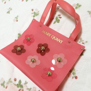 マリークワント(MARY QUANT)の♡マリークワント♥フラワーハンドバッグ♡(ハンドバッグ)