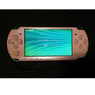 プレイステーションポータブル(PlayStation Portable)のジャンク　PSP 本体　ピンク(携帯用ゲーム機本体)