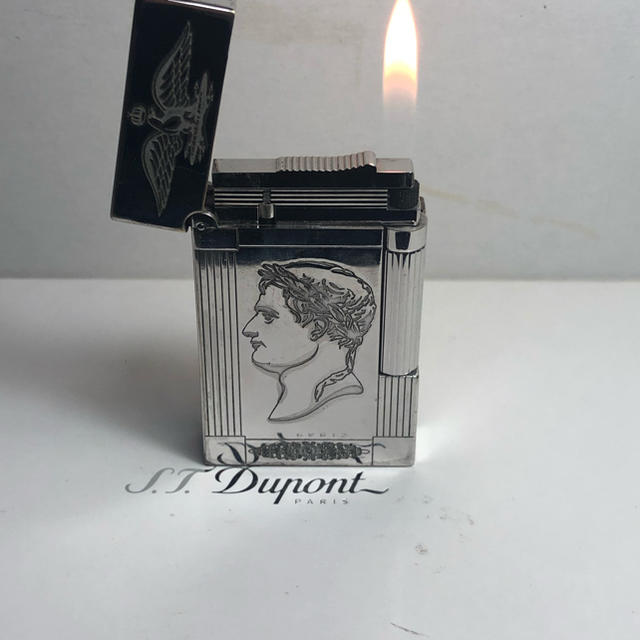 DuPont(デュポン)のデュポンライターライン2限定モデル。ナポレオン、カスタムブルーダイヤモンド メンズのファッション小物(タバコグッズ)の商品写真