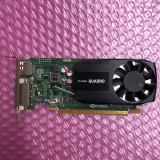 動作品　NVIDIA QUADRO K620　ロープロファイルグラボ