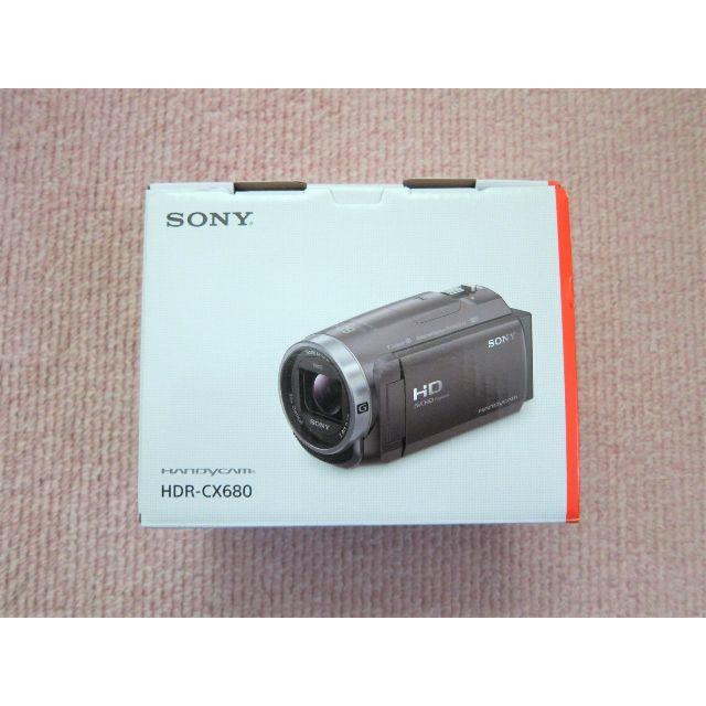 新品未使用 SONY HDR-CX680 ホワイト ハンディカム 送料無料カメラ