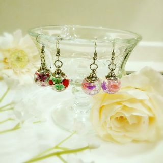 ハーバリウムピアス(ピアス)