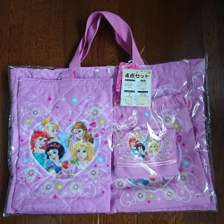 ディズニー(Disney)のミッチー様専用【新品未開封】プリンセス 入園グッズ 4点セット(通園バッグ)