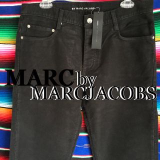 マークバイマークジェイコブス(MARC BY MARC JACOBS)のMARCbyマークジェイコブス海外限定５ポケットネルコットンパンツ34インチ(デニム/ジーンズ)