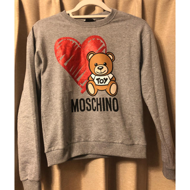 キッズ/ベビー/マタニティmoschino キッズ　スウェット　ネイビー　110