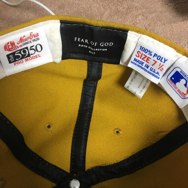 FEAR OF GOD(フィアオブゴッド)のfearofgod newera cap メンズの帽子(キャップ)の商品写真