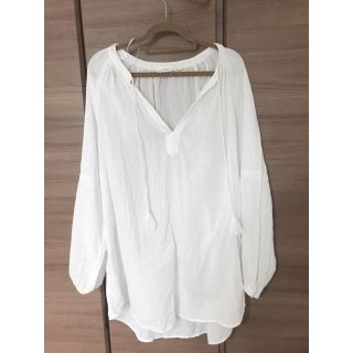 アメリカンイーグル(American Eagle)の美品 アメリカンイーグルコットンロングシャツ (シャツ/ブラウス(長袖/七分))