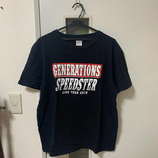 エグザイル トライブ(EXILE TRIBE)の[送料込み]generations ツアーTシャツ　SPEED STAR 黒　L(アイドルグッズ)